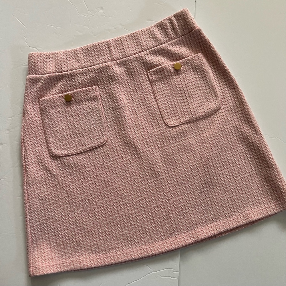 Loft Light Pink  Mini Skirt Small